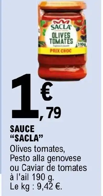 SAUCE "SACLA"
