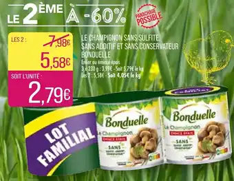 Le Champignon Sans Sulfite