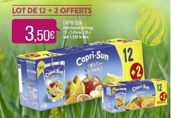 Match Capri-Sun offre