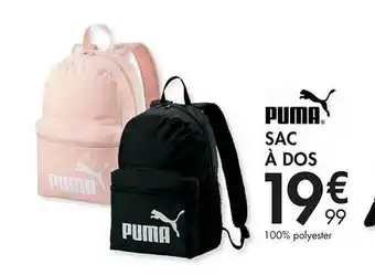 Gémo Puma Sac à Dos offre