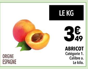 Supeco Abricot offre