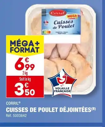 Corril cuisses de poulet déjointées