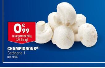 ALDI Champignons offre