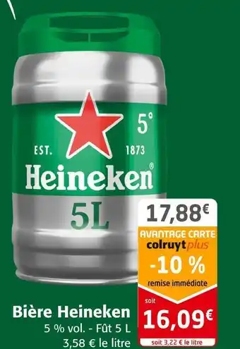 Colruyt Heineken bière offre