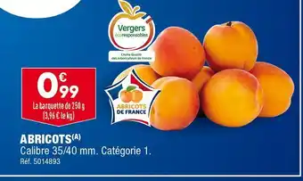 ALDI Abricots offre