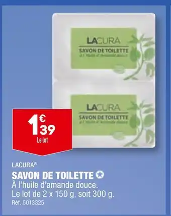 ALDI Lacura savon de toilette offre