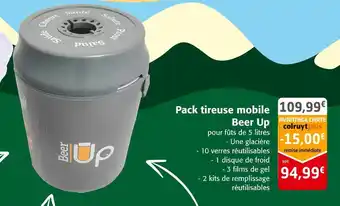 Beer up pack tireuse mobile