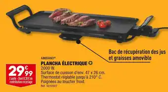 ALDI Ambiano plancha électrique offre
