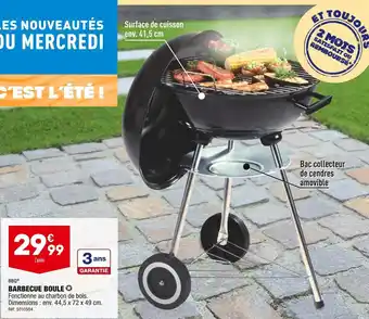 ALDI Bbq barbecue boule offre
