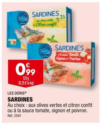 ALDI Les doris sardines offre