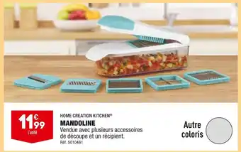 ALDI Home creation kitchen mandoline offre