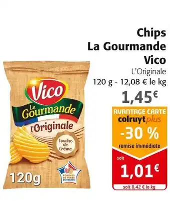 Colruyt Vico chips la gourmande offre