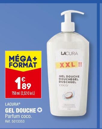 ALDI Lacura gel douche offre