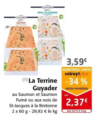 Colruyt Guyader la terrine offre