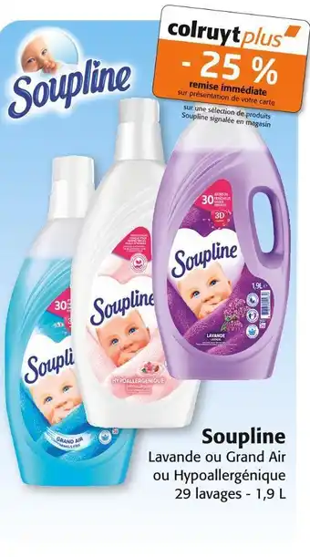 Colruyt Soupline soupline offre
