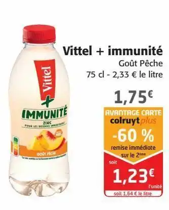 Colruyt Vittel + immunité offre