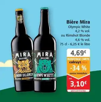 Colruyt Bière mira offre