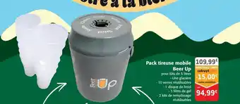 Colruyt Pack tireuse mobile beer up offre