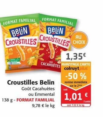 Colruyt Croustilles belin offre