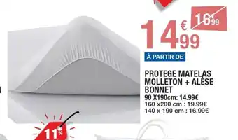 Carrefour PROTÈGE MATELAS ÉPONGE ANTIACARIEN offre