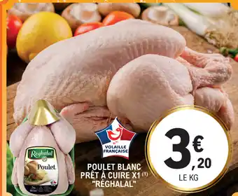 E.Leclerc Poulet Blanc Prêt à Cuire X1 offre