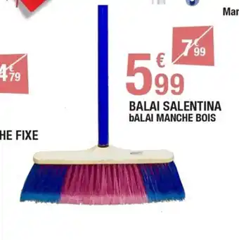 Carrefour BALAI SALENTINA BALAI MANCHE BOIS offre