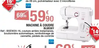 Carrefour MACHINE À COUDRE offre