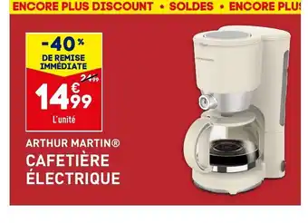 ALDI CAFETIÈRE ÉLECTRIQUE offre