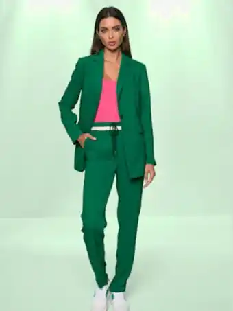 Helline Blazer col à revers à effet affinant offre