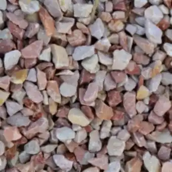 Kit graviers rose + géotextile = 1 big bag gravier rose 8/14 1.5t [environ 20m2 sur 5cm d'épaisseur] + 1 géotextile 25m2