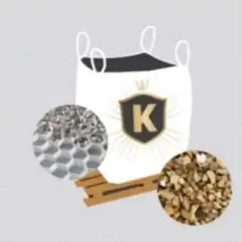 E.Leclerc Brico Kit graviers jaune + dalles stabilisatrices = 1 big bag gravier jaune 6/10 1,5t [environ 20m2] + 20m2 dalles stabilisatrices offre