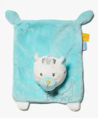 Gémo Doudou plat bébé avec tête de tigre – sucre d’orge offre