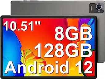 Amazon Jumper gaming tablette 10.51 pouces, 8go ram 128go rom tablette android 12, t616 octa-core, dual sim, 4g lte, 5g/2.4g wif... offre