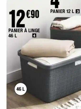 La Foir'Fouille Panier à linge 46l offre