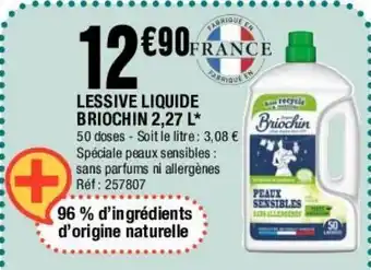 La Foir'Fouille Lessive liquide briochin 2.27l offre