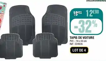 La Foir'Fouille Tapis de voiture offre