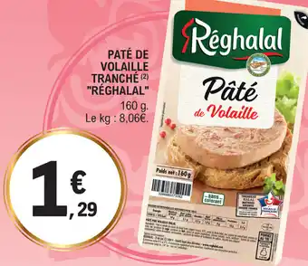 E.Leclerc Pâté Volaille Tranché offre