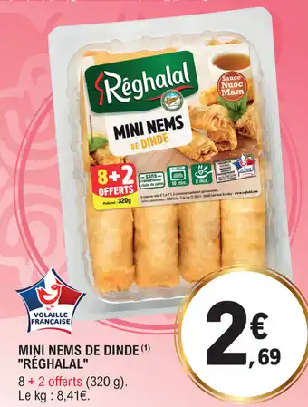 Mini Nems De Dinde