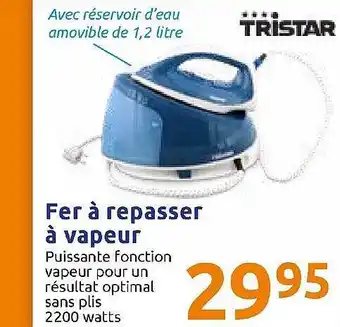 Fer à Repasser à Vapeur Tristar