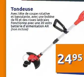 Action Tondeuse offre