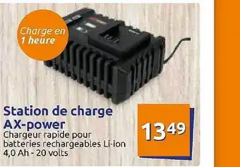 Action Station De Charge Ax-power offre