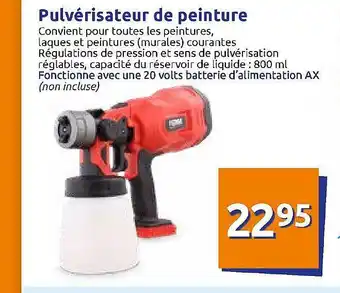 Action Pulvérisateur De Peinture offre