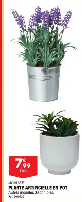 ALDI PLANTE ARTIFICIELLE EN POT Autres modèles disponibles. offre