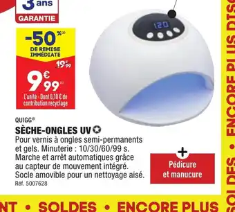 ALDI SÈCHE-ONGLES UV offre