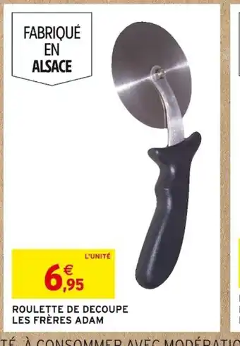 ROULETTE DE DECOUPE LES FRÈRES ADAM