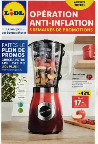 Lidl SILVERCREST Blender offre