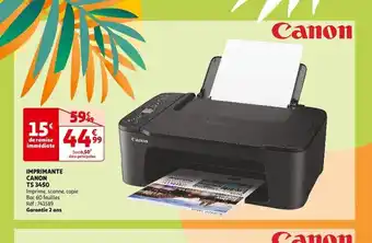 Auchan IMPRIMANTE CANON offre