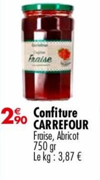 Carrefour Market Confiture offre