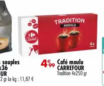 Carrefour Market Café moulu offre