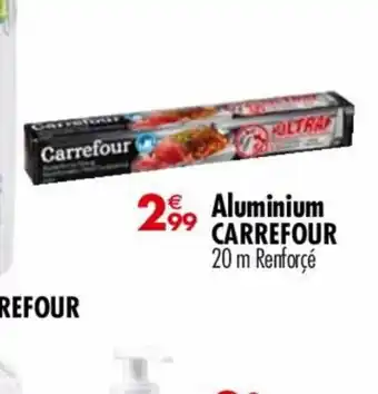 Aluminium CARREFOUR 20 m Renforcé